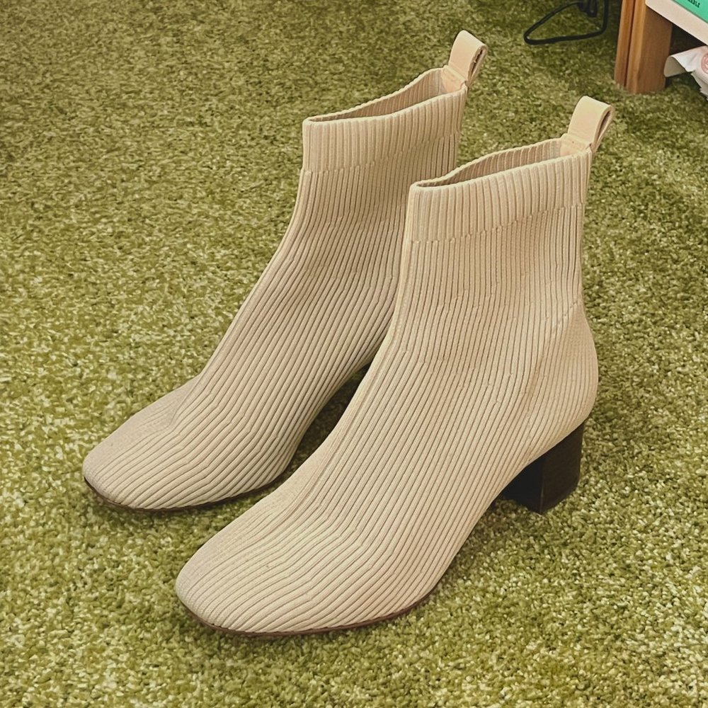 The Glove Boot ReKnit, 8.5, Bone